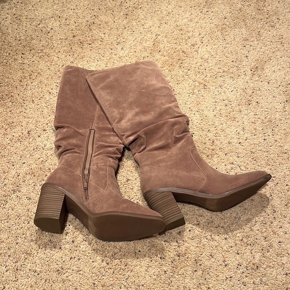 Knee high boots